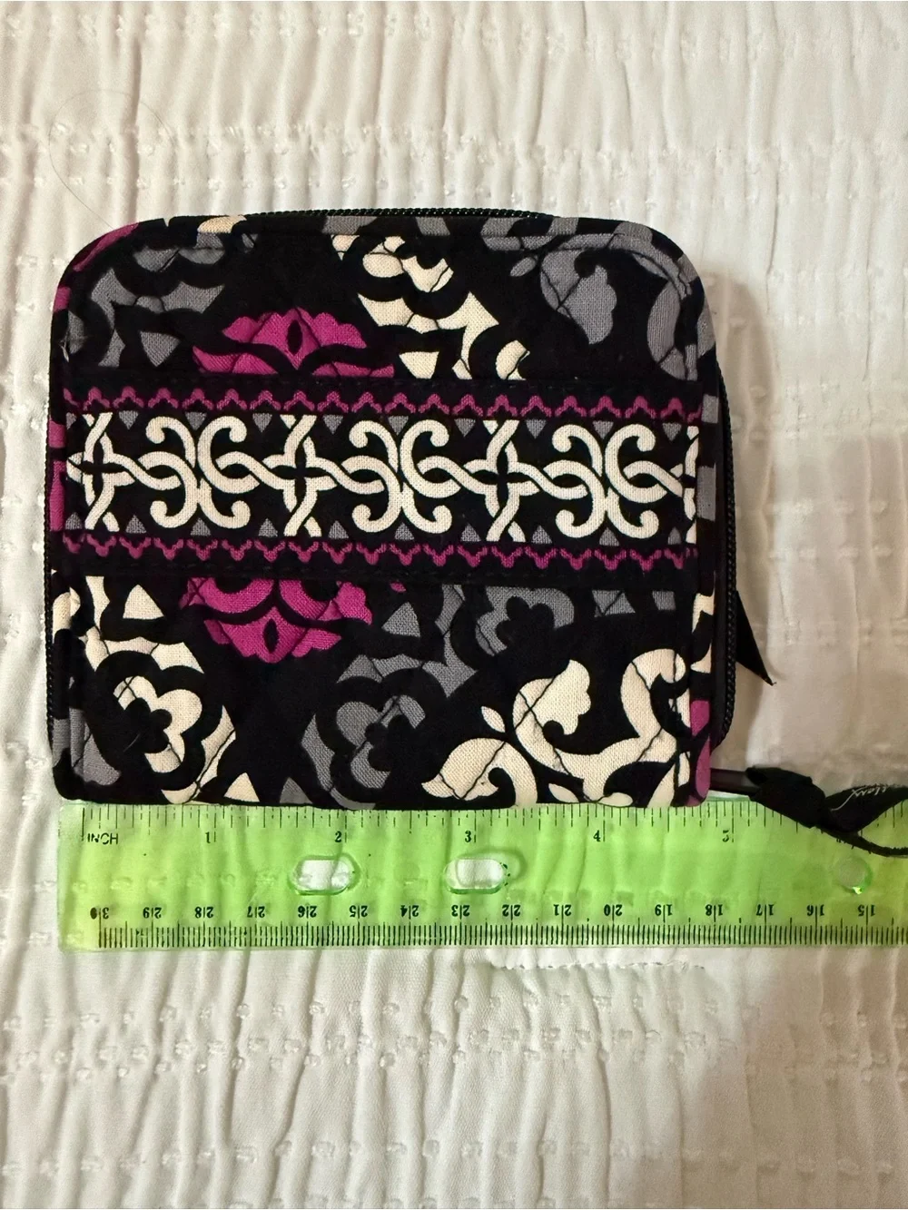 Vera Bradley Quilted Zip Wallet